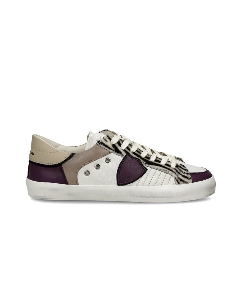 Sneaker Prsx Junior, White Purple