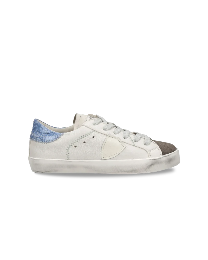 Sneaker Prsx Kids, White Light Blue