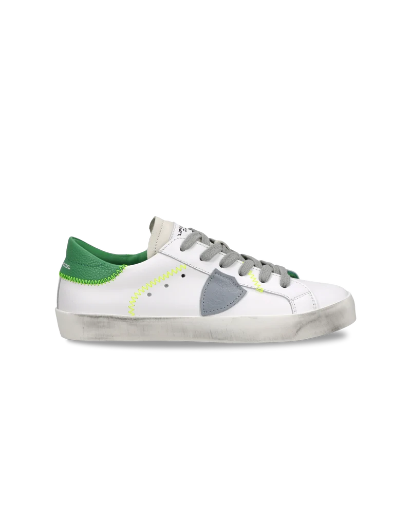 Sneaker Prsx Kids, White Green