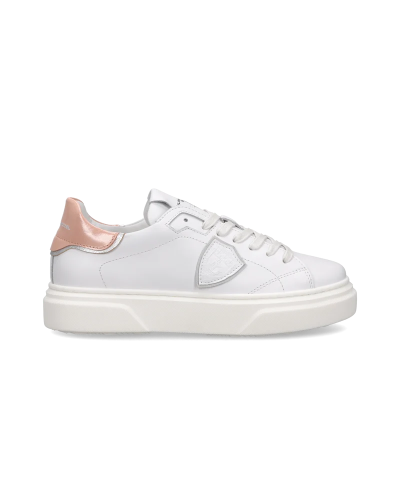 Sneaker Temple Junior, White Pink