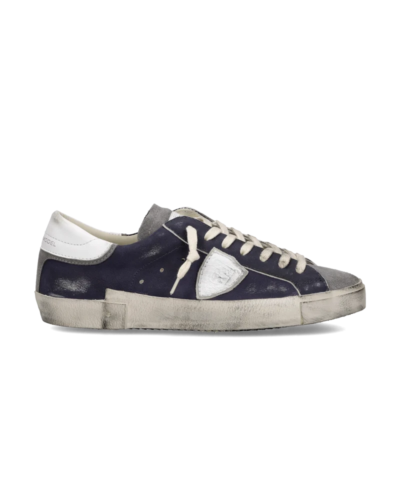 Sneakers Prsx Tennis Men, Blue Grey