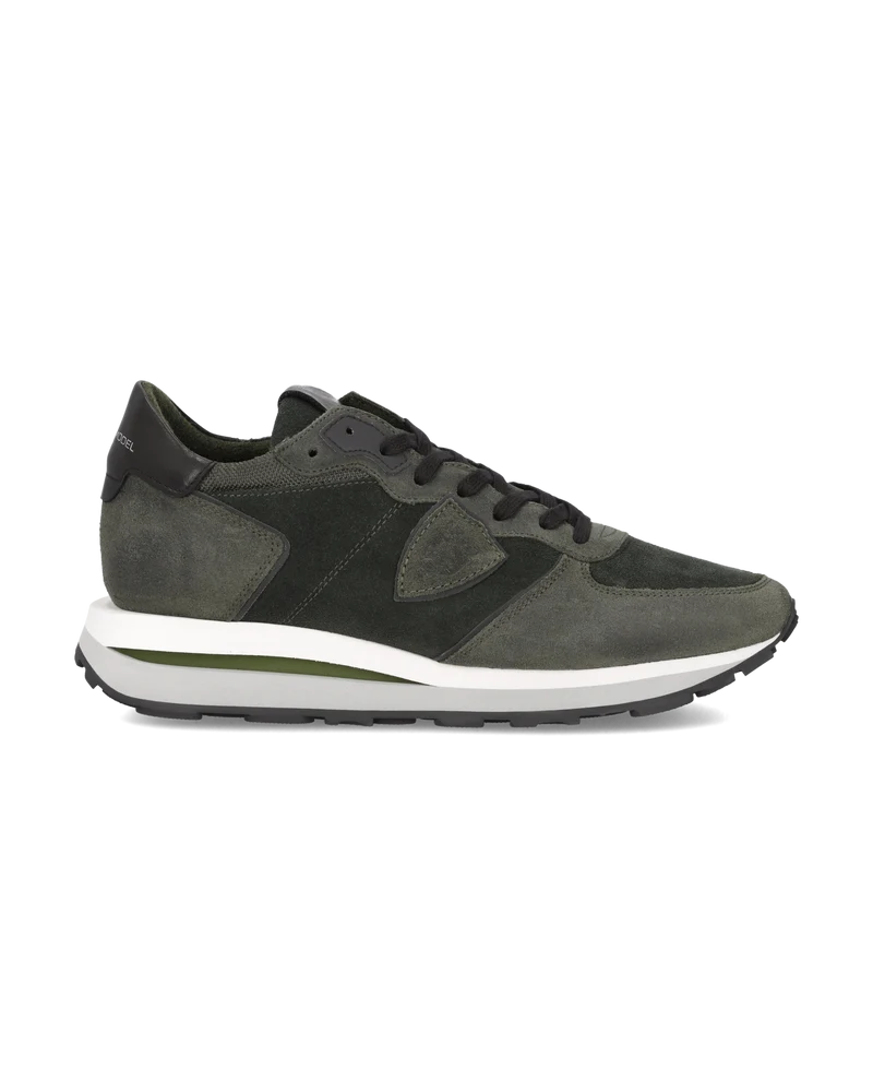 Sneakers Tropez Haute Running Men, Military Green White