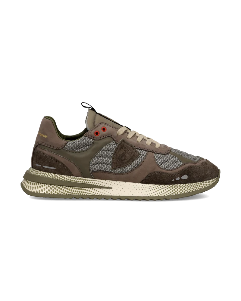 Sneakers Olympique Running Men, Mud Military Green