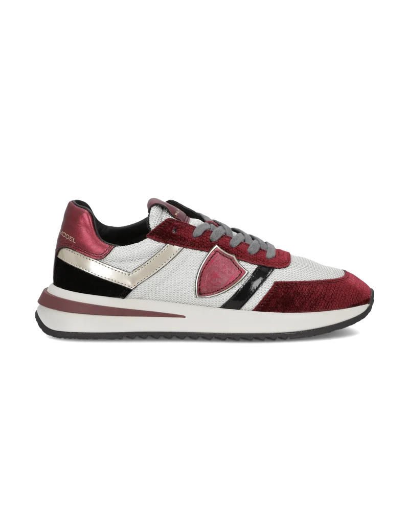Sneakers Tropez 2.1 Running Women, Silver Burgundy
