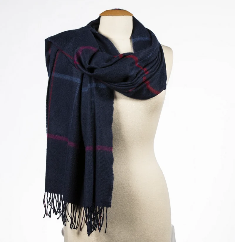 John Hanly Merino Wrap Scarf 777