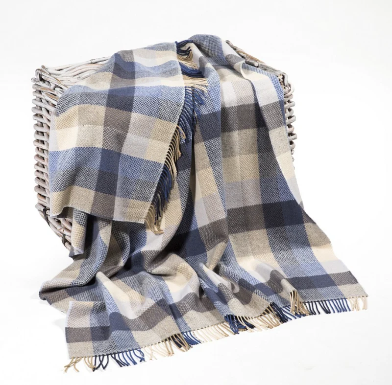 John Hanly Merino/Cashmere Throw 1484