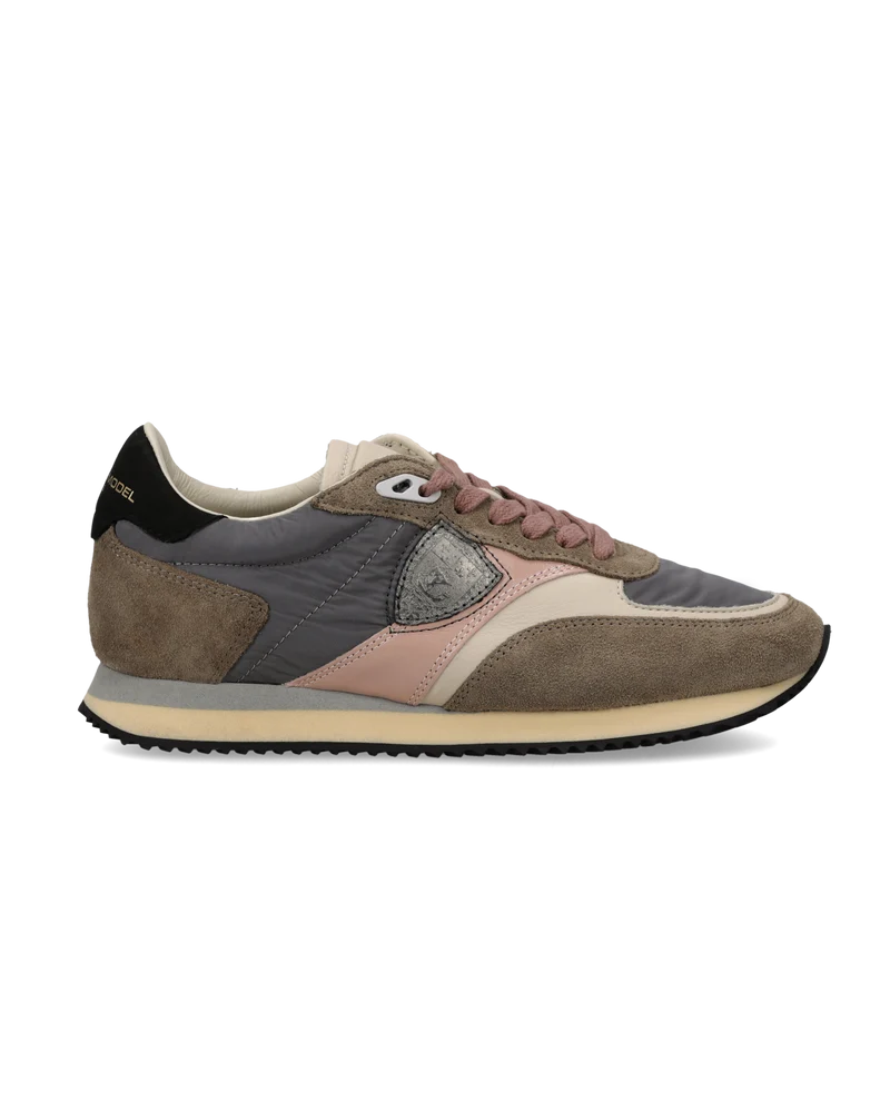 Sneakers Blville Women, Mud Anthracite Grey Pink