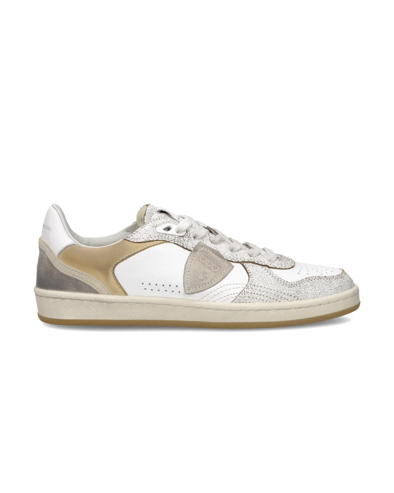 Sneakers Pgal Women, White Beige