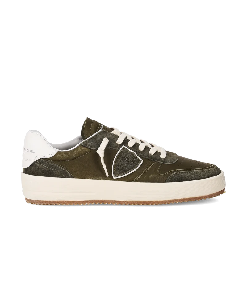 Sneakers Nice Tennis Men, Military
