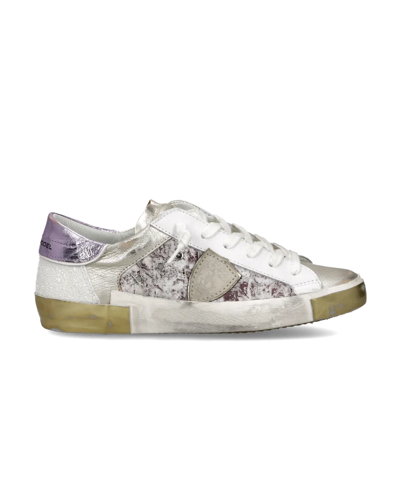 Sneakers Prsx Tennis Women, White Lilac