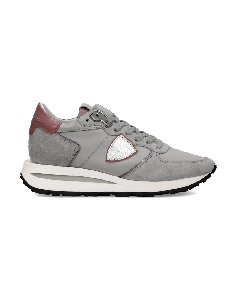 Sneakers Tropez Haute Running Women, Grey Burgundy