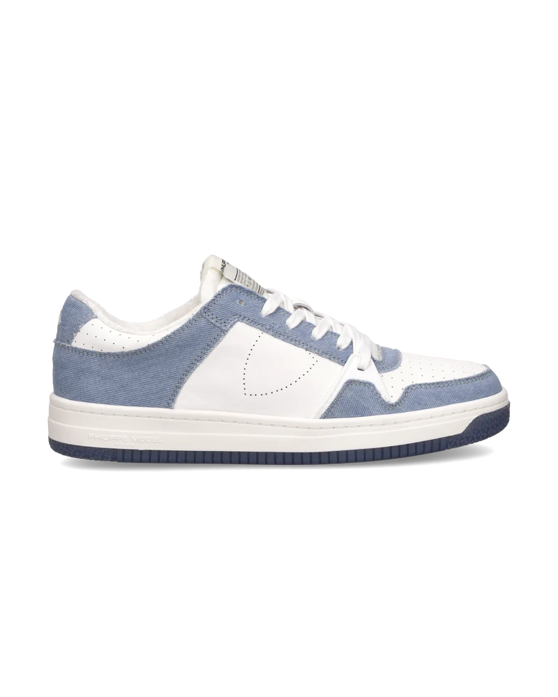 Sneakers La Grande Tennis Men, White Light Blue