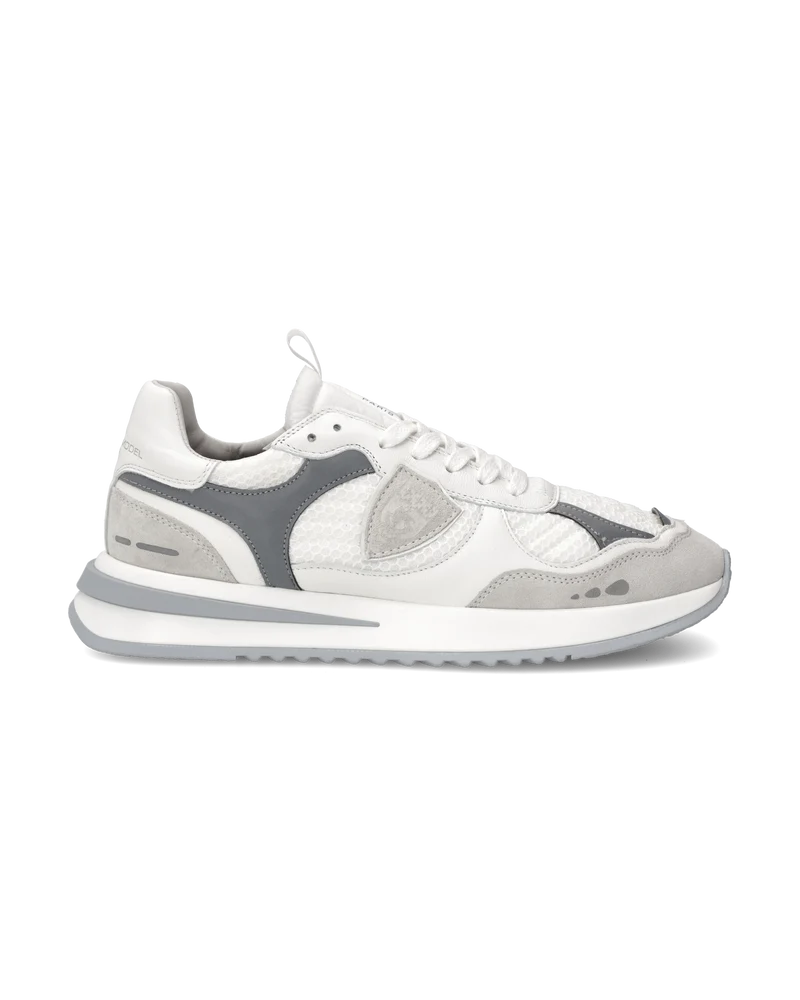 Sneakers Olympique Running Men, White Grey