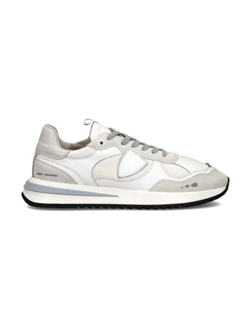 Sneaker Olympique Men, White Grey
