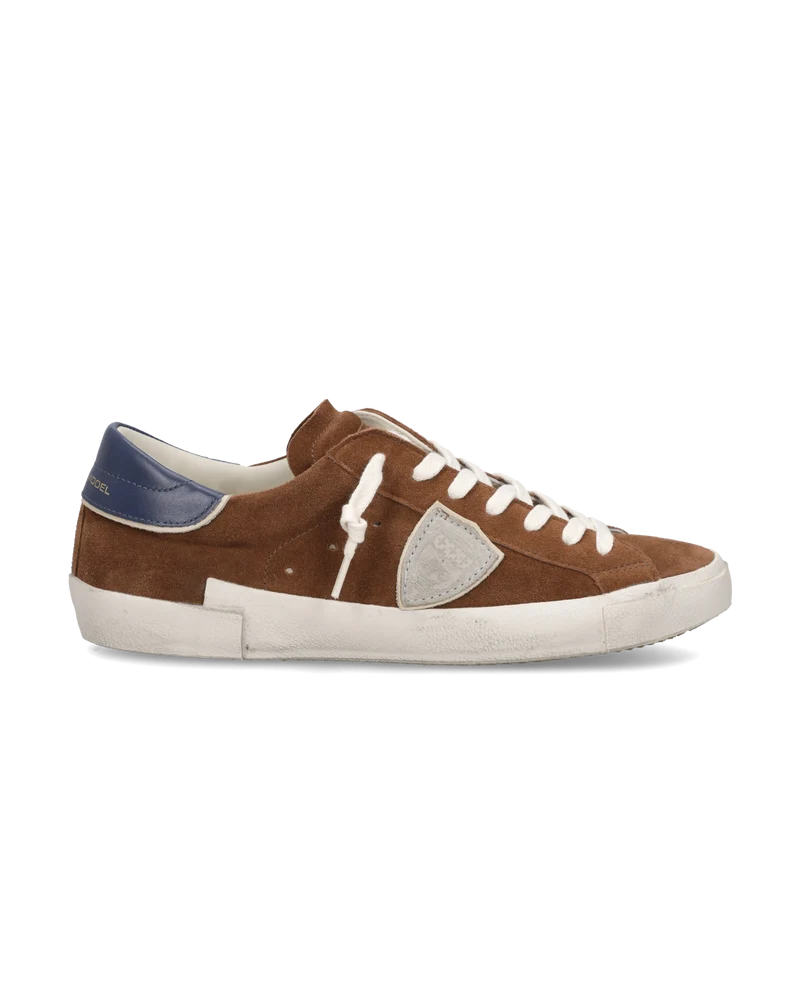Sneakers Prsx Men, Brown Blue