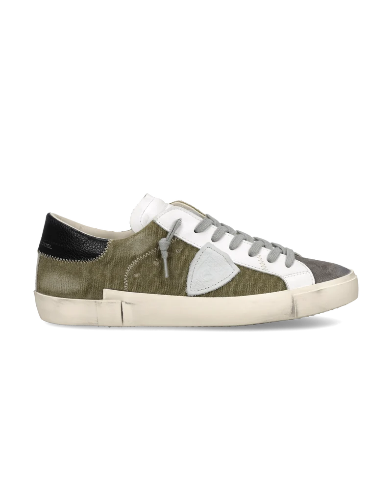 Sneakers Prsx Men, Military Green Grey