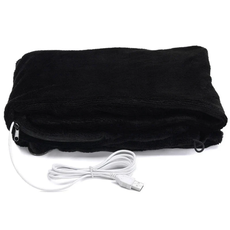 Verwarmde Sjaal en Deken - USB Warmtewrap Voor Schouders en Knieën