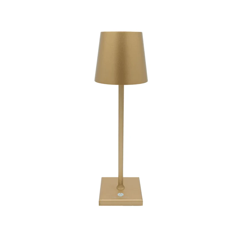 Fullambience Stabillo Goud - Strakke Draadloze Tafellamp