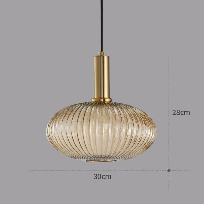 Hanglamp - Retro Glazen Designlamp - Luméa