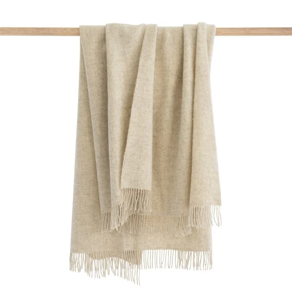John Hanly Pure Wool Eco Friendly Throw