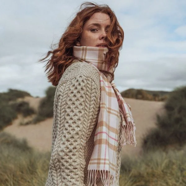 John Hanly Merino Wollen Sjaal, 150