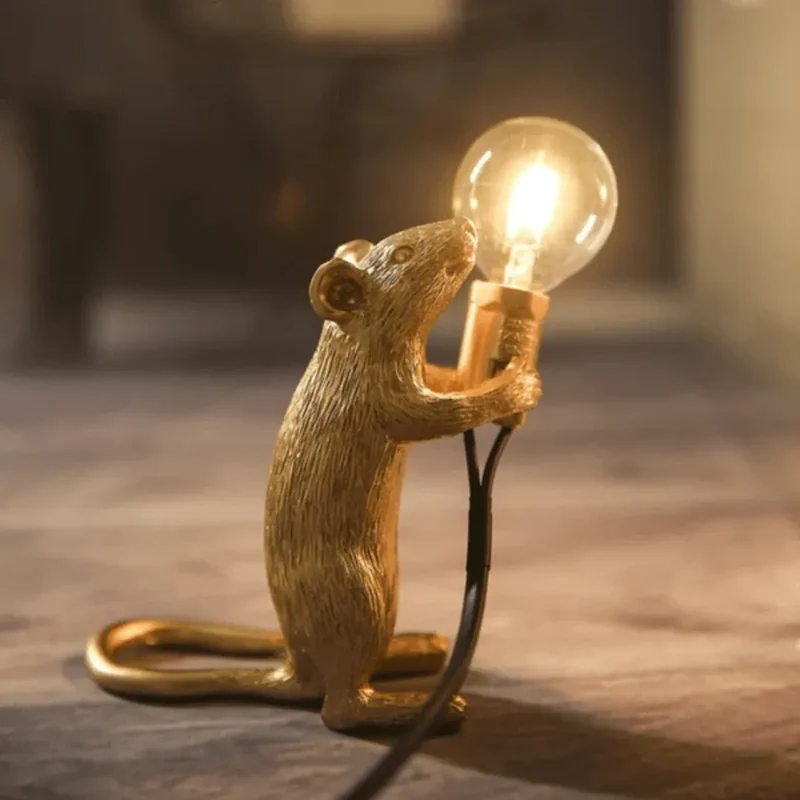 GlowMouse - Speelse Design Lamp met Unieke Decoratieve Uitstraling