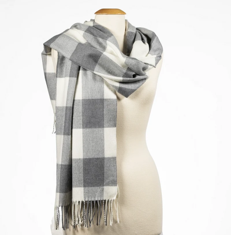 John Hanly Merino Wrap Scarf 766