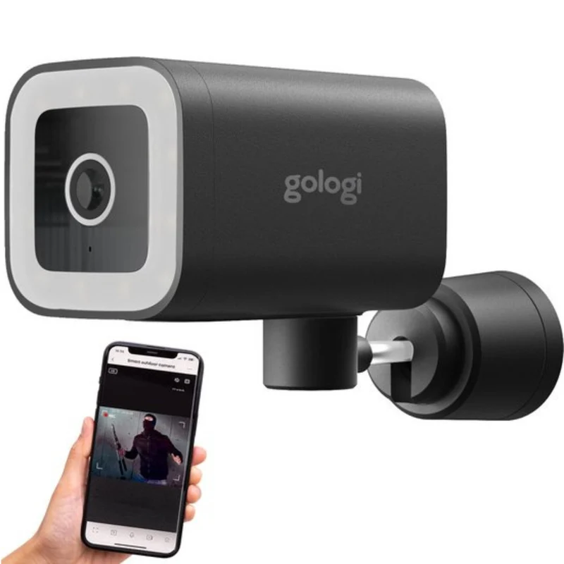 Gologi Premium Outdoorcamera - 4MP - Zwart