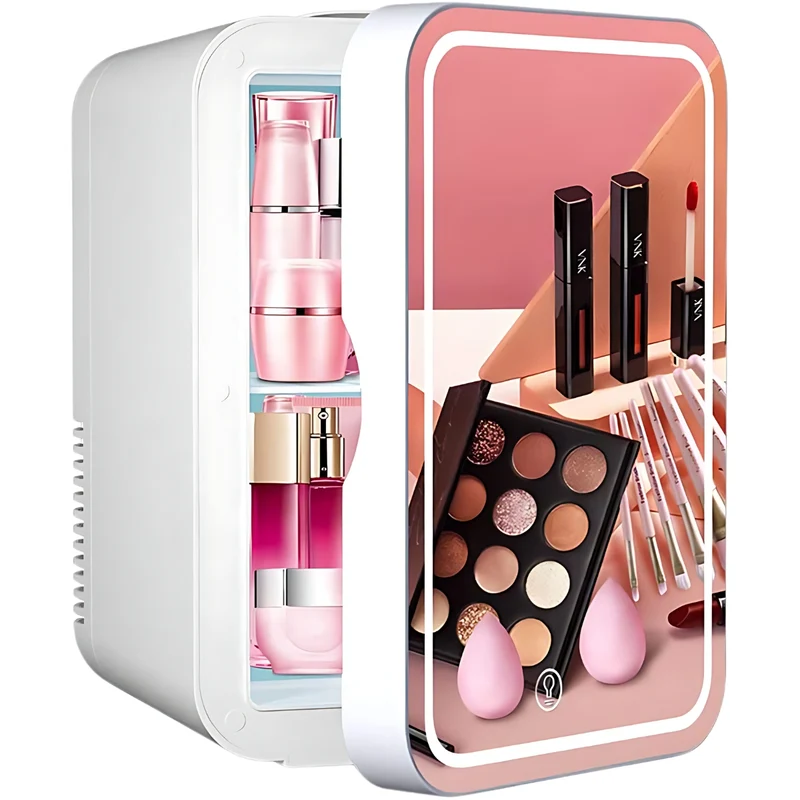 Goliving Skincare Fridge - Make-up koelkast met spiegel en verlichting