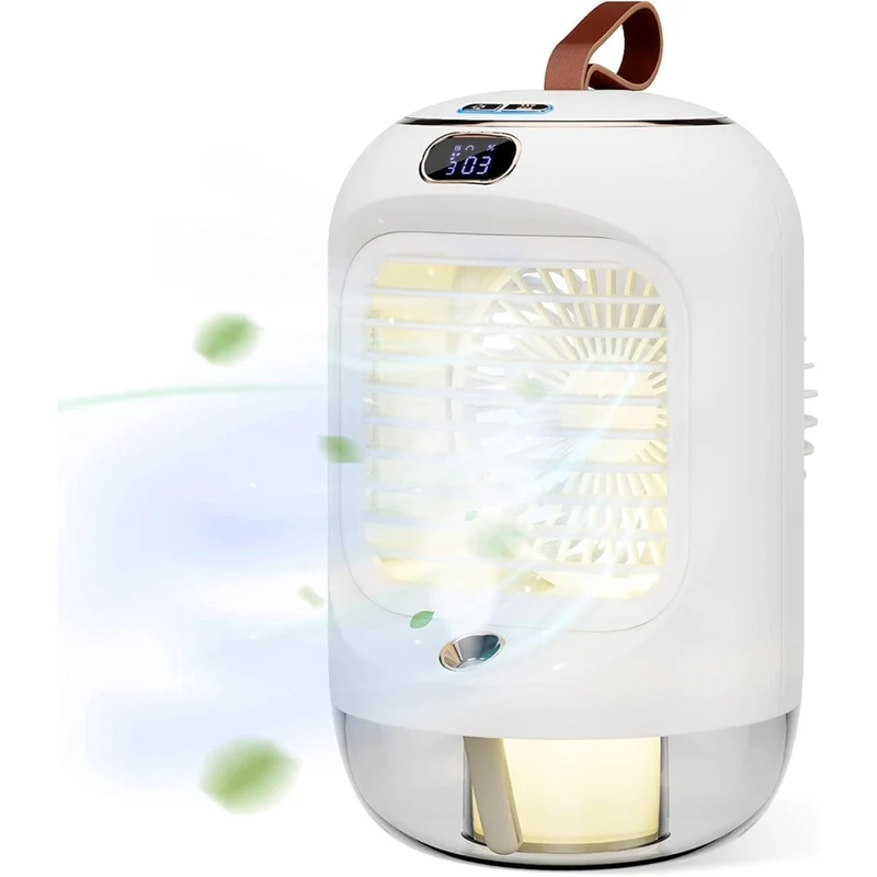 Draagbare Airconditioner - USB Luchtkoeler met 180° Oscillatie