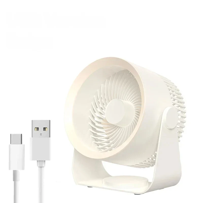 Draadloze ventilator - Oplaadbare Wandventilator Zonder Boren - BreezeFlow