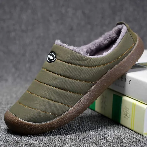 Adam – Warm Gevoerde Comfort Hausschuhe