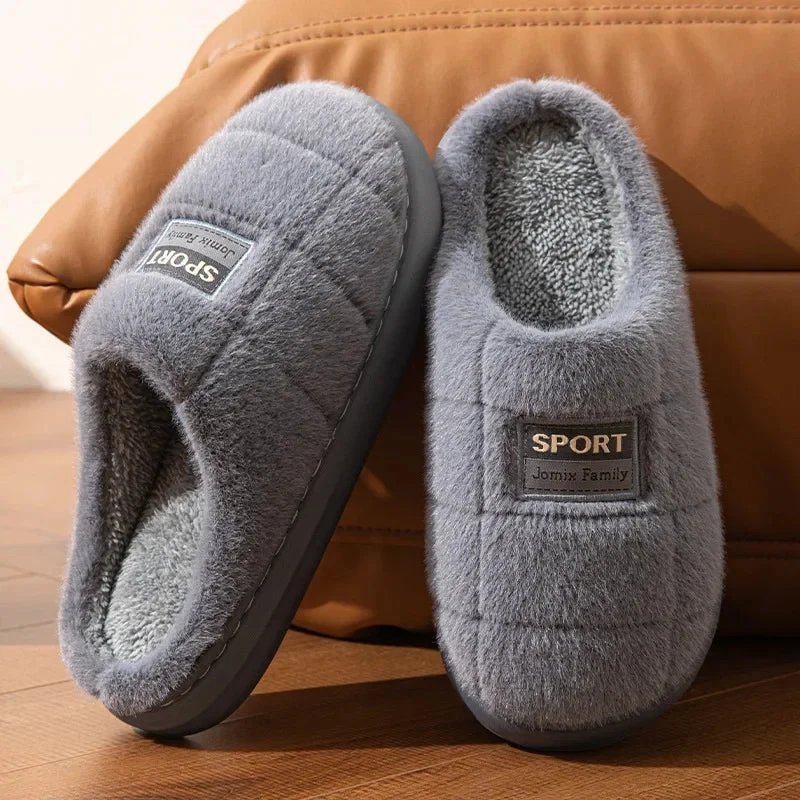 Lucas – Warme Comfort Hausschuhe