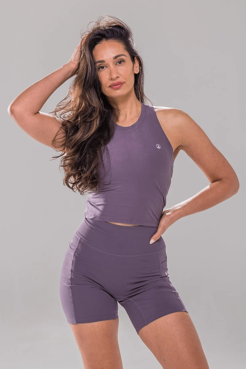 Airflow Tank Top -Mulled Plum