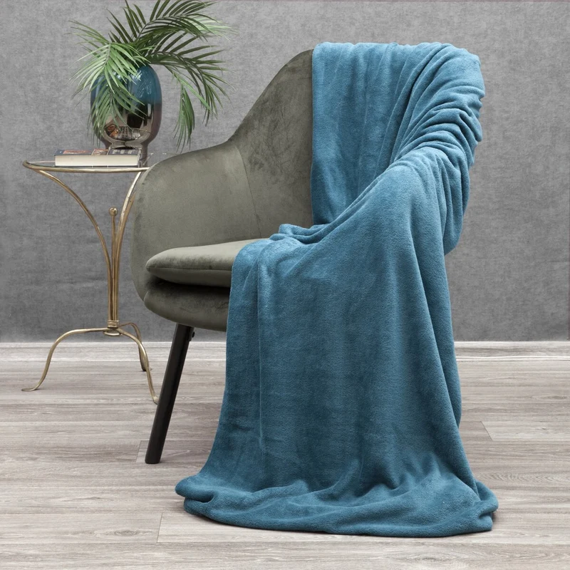 Luxe Plaid SIMPLE Blauw