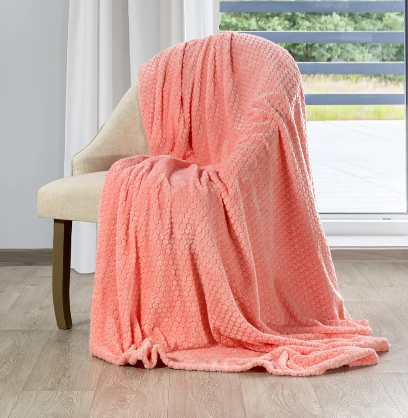 Luxe Plaid FLA Koraal Rood
