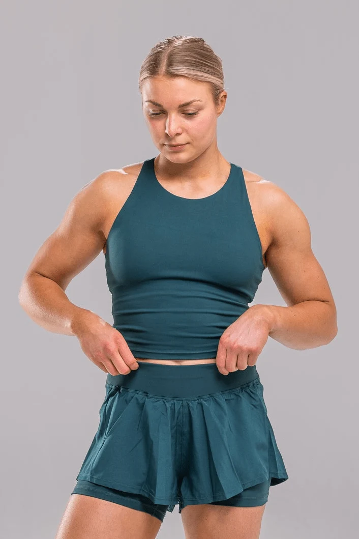 Zara Top - Tempest Teal