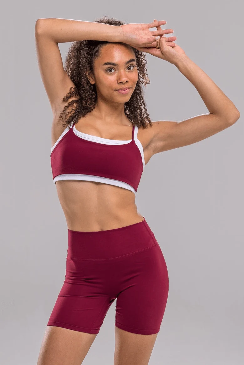 Soft Sync Bra - Two Toned Wine O' Clock