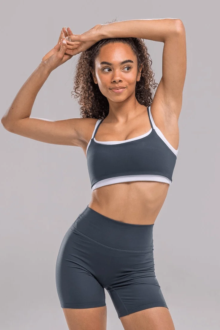 Soft Sync Bra - Two Toned Midnight Blue
