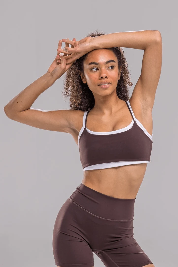 Soft Sync Bra | Duo Toned - Espresso Dusk