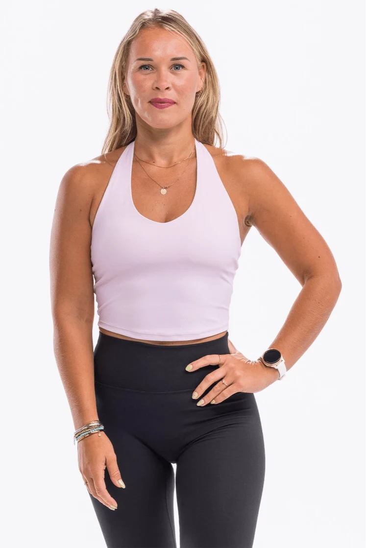 Halo Halter Neck - Sweet Pink