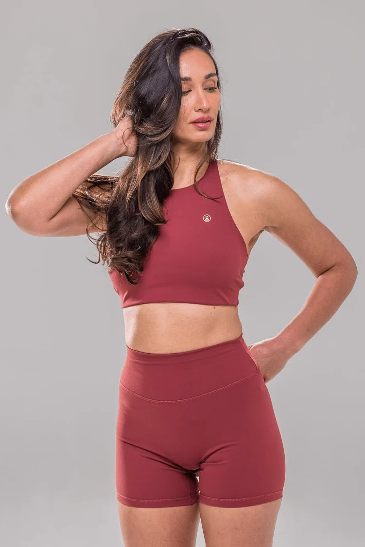 Eternal Rise Bra -Rosewood