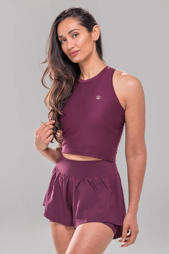 Airflow Tank Top - Cherry Lacquer