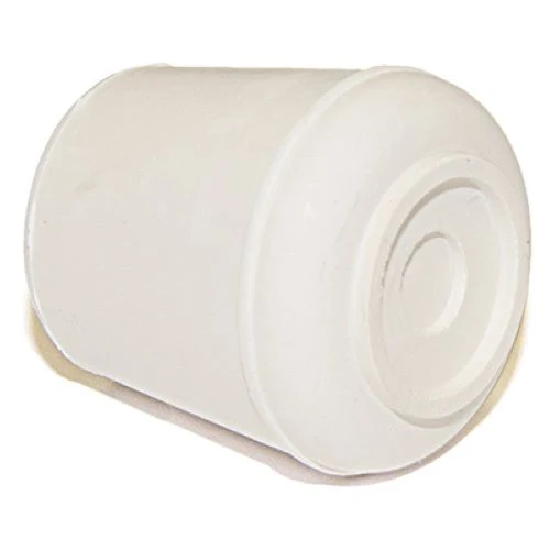 Tru-Guard F31927TV 4-Pack of 1" (Inner Diameter) Off White Rubber Chair Furniture Leg Tips - Quantity of 24