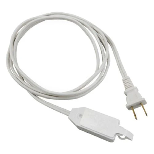 Master Electrician 09411ME 6' Foot 16/2 SPT-2 White Polarized Cube Tap Extension Cord - Quantity of 6