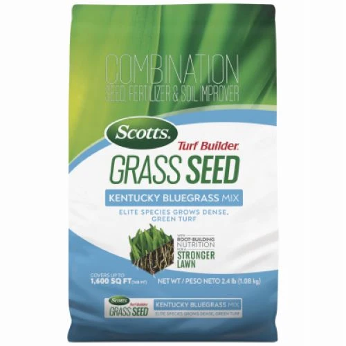 Scotts 18036 Turf Builder 2.4 LB Bag of Kentucky Bluegrass Grass Seed Mix - Quantity of 1