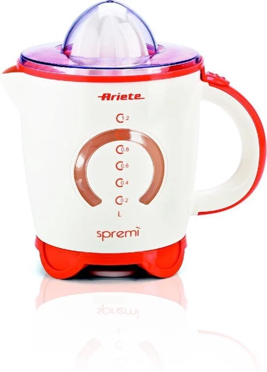Ariete 408 Sapcentrifuge Oranje Rood Wit 40W