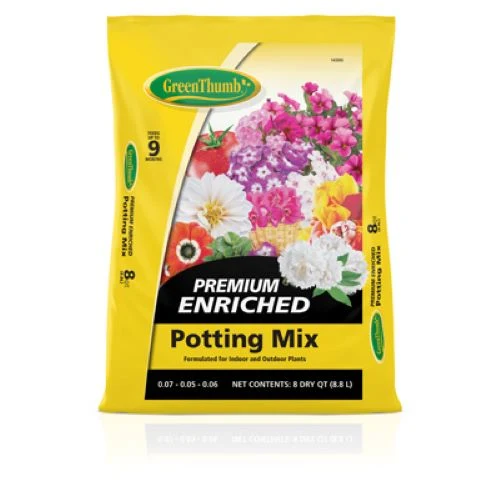 Green Thumb 72478871 8 Quart Bag Of Premium Potting Soil Mix - Quantity of 2