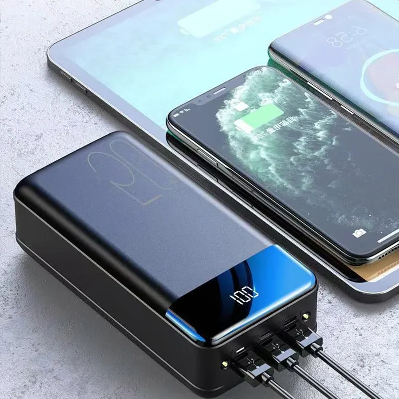 VoltMate Powerbank 50.000 mAh – USB-C Snellader voor Reizen & Nood