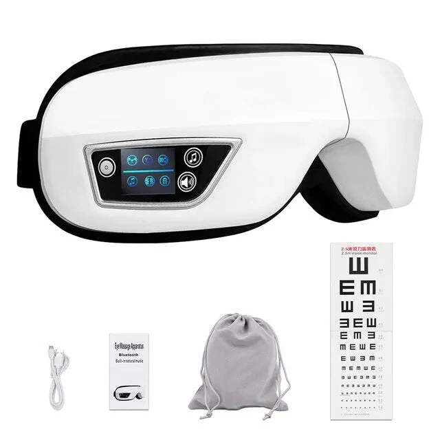 OcuRelax 6D Oogmassageapparaat – Warmte, Luchtdruk & Muziek